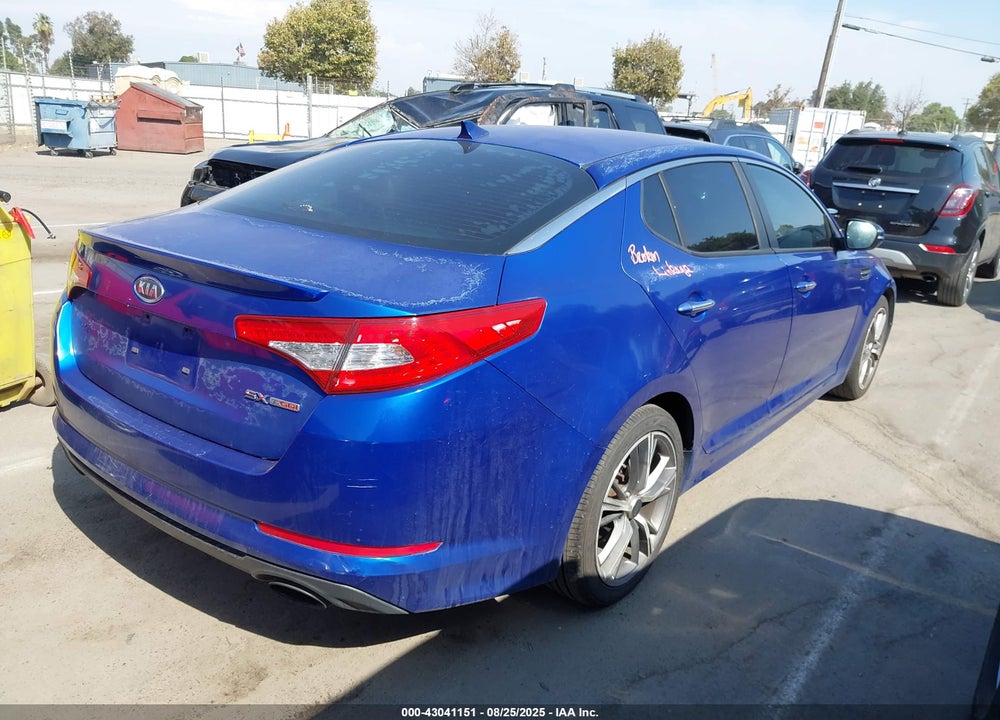 2011 KIA OPTIMA SX VIN: KNAGR4A67B5088109