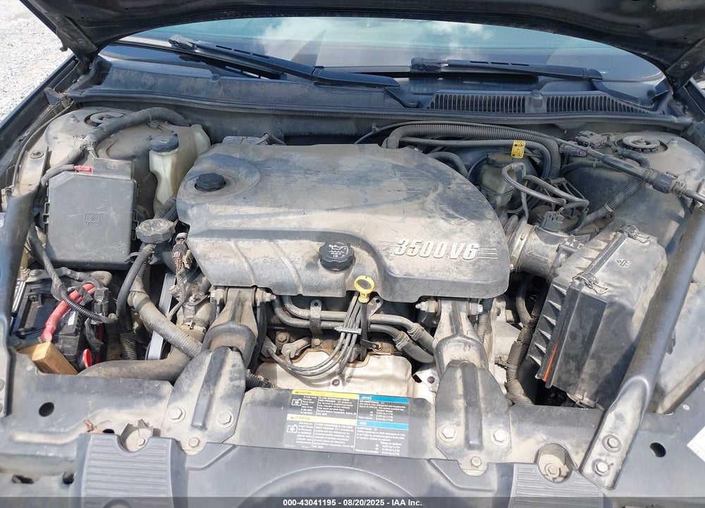 2007 CHEVROLET IMPALA LS VIN: 2G1WB58K779359782