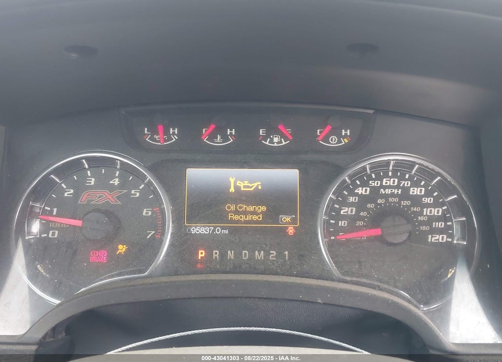 2013 FORD F-150 FX4 VIN: 1FTFW1EF7DKF56294