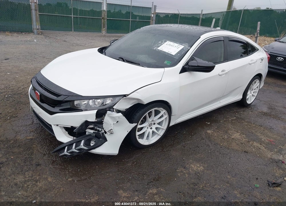 2018 HONDA CIVIC EX-T VIN: JHMFC1F36JX016669