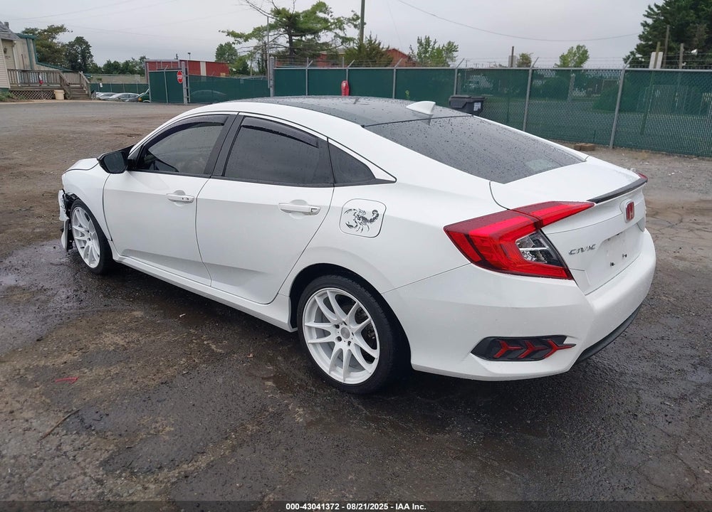 2018 HONDA CIVIC EX-T VIN: JHMFC1F36JX016669