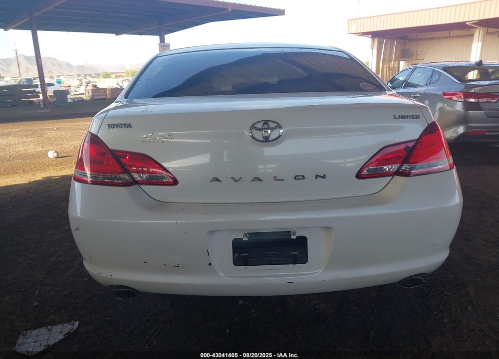 2005 TOYOTA AVALON LIMITED VIN: 4T1BK36B35U057253