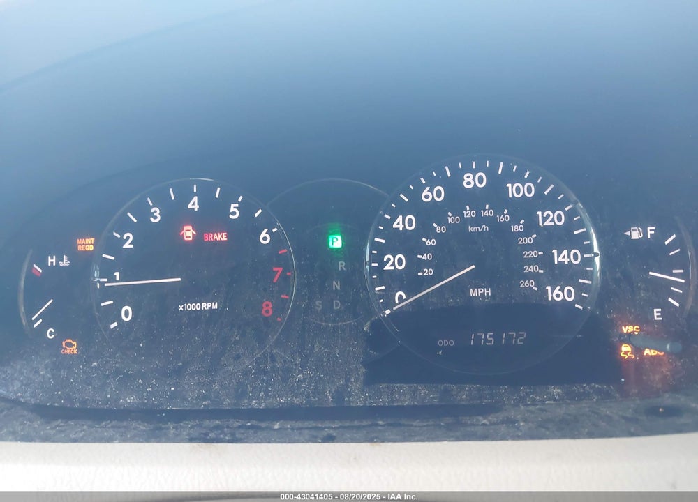 2005 TOYOTA AVALON LIMITED VIN: 4T1BK36B35U057253
