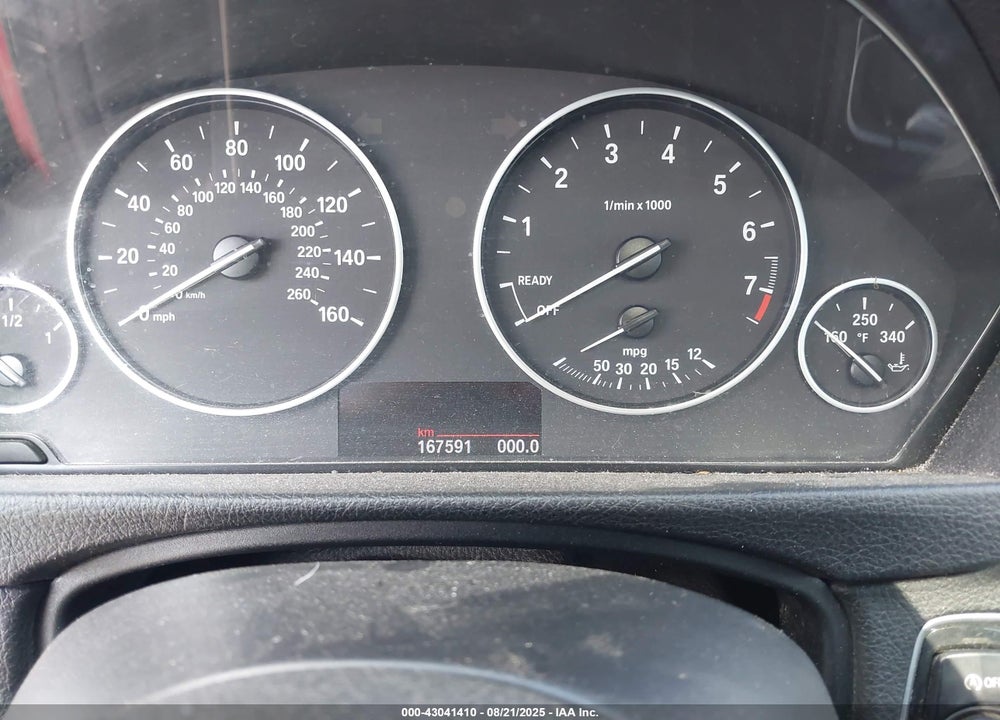 2012 BMW 328I VIN: WBA3A5G56CNP16852