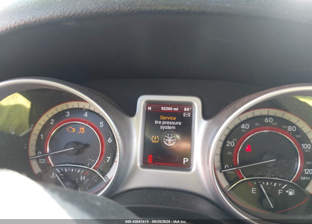 2015 DODGE JOURNEY VIN: 3C4PDCDG7FT622442