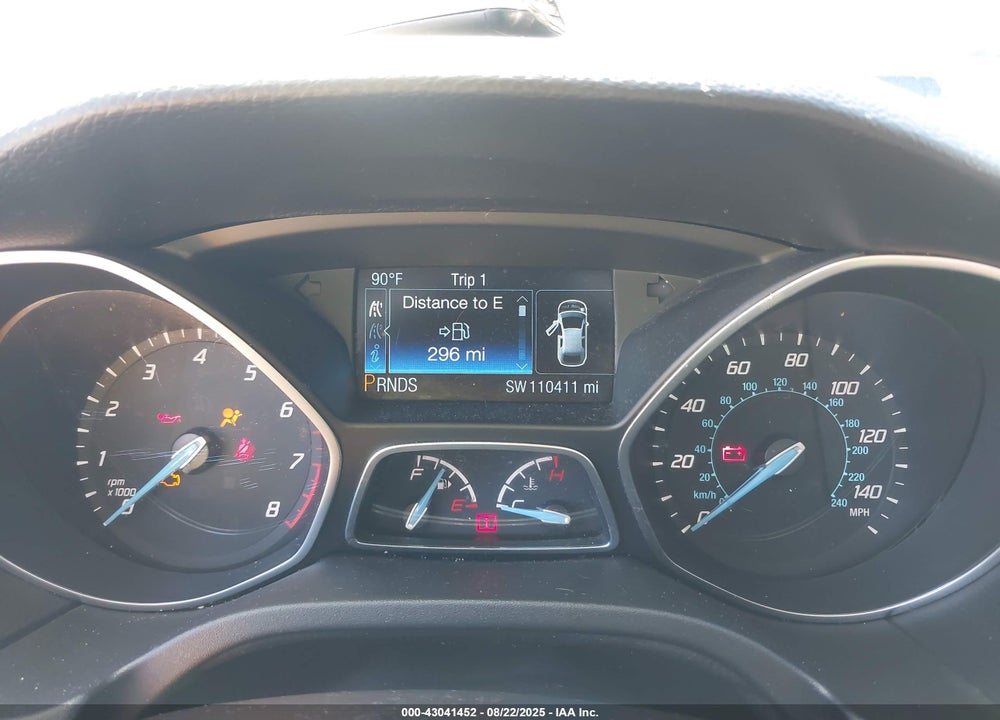 2014 FORD FOCUS VIN: 1FADP3J22EL316915