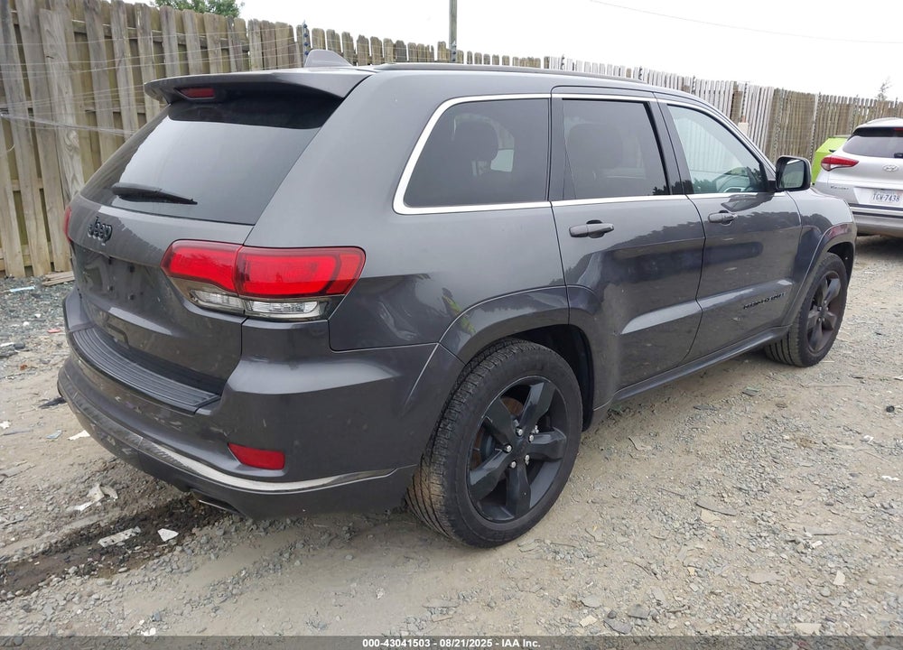 2015 JEEP GRAND CHEROKEE VIN: 1C4RJFCGXFC215747