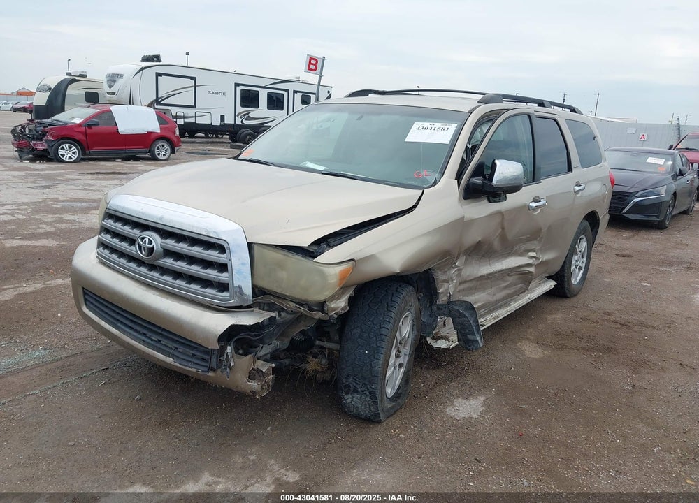 2008 TOYOTA SEQUOIA LIMITED 5.7L V8 VIN: 5TDZY68A18S008097