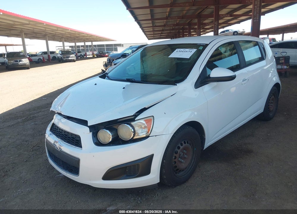 2015 CHEVROLET SONIC VIN: 1G1JA6SH2F4196976