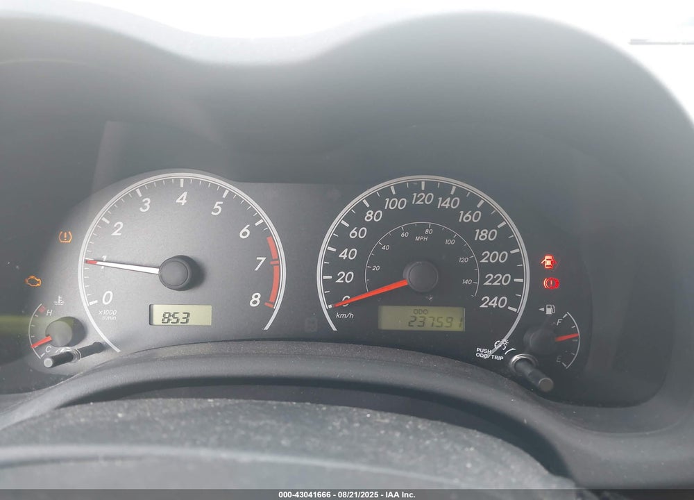 2009 TOYOTA COROLLA VIN: 2T1BU40EX9C079602