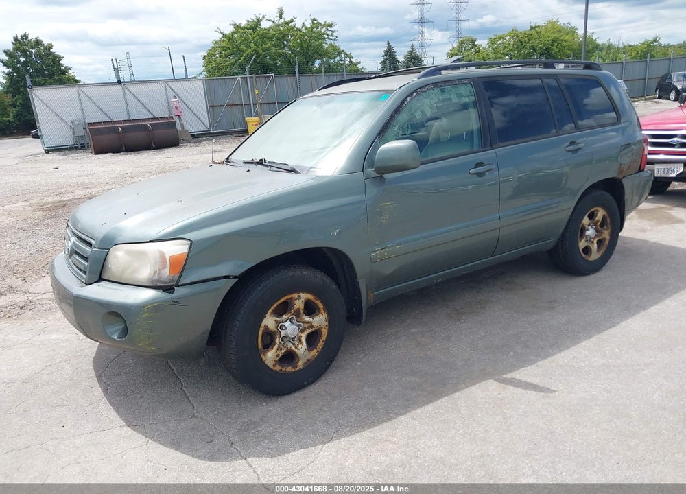 2004 TOYOTA HIGHLANDER VIN: JTEDD21A440093969