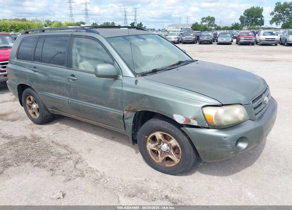 2004 TOYOTA HIGHLANDER VIN: JTEDD21A440093969