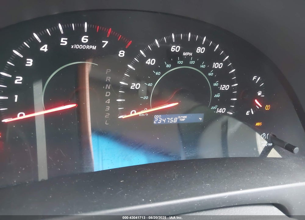 2008 TOYOTA CAMRY LE VIN: 4T1BE46K48U763858