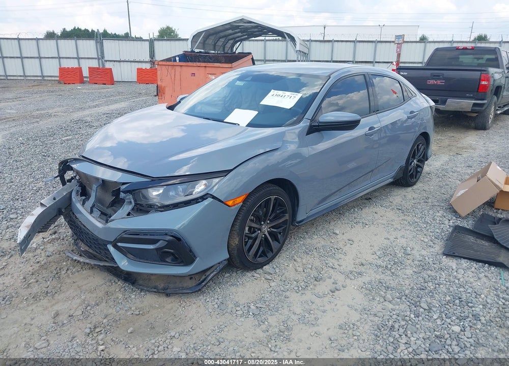 2021 HONDA CIVIC VIN: SHHFK7H43MU210439