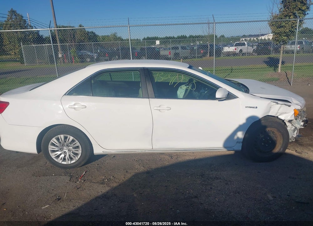 2012 TOYOTA CAMRY HYBRID VIN: 4T1BD1FK8CU032540