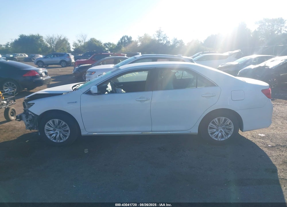 2012 TOYOTA CAMRY HYBRID VIN: 4T1BD1FK8CU032540