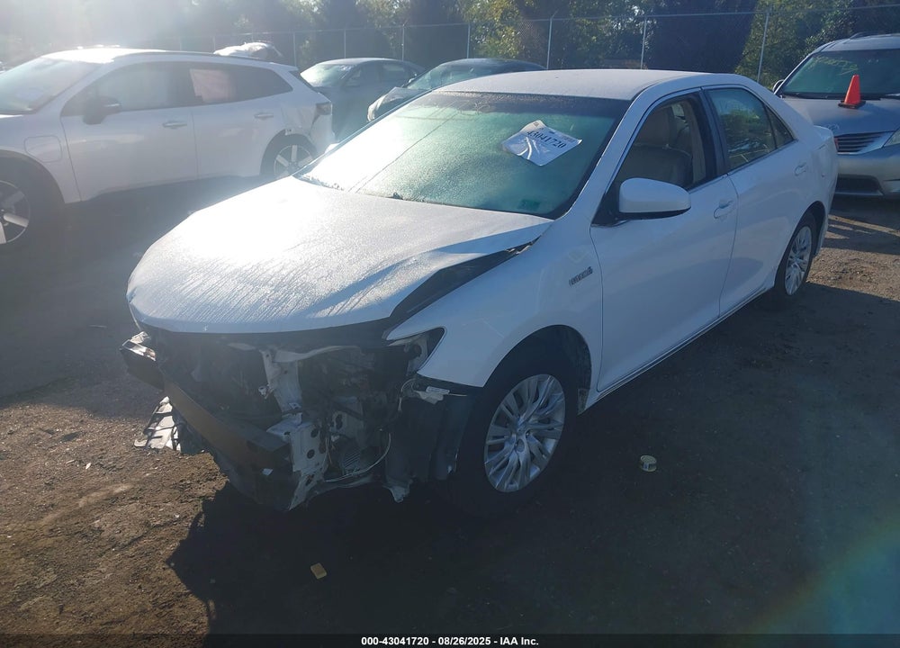 2012 TOYOTA CAMRY HYBRID VIN: 4T1BD1FK8CU032540