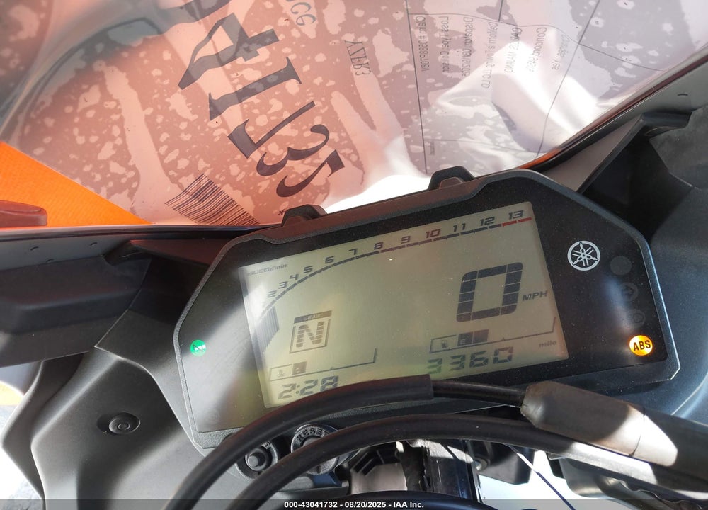 2024 YAMAHA YZFR3 A VIN: MH3RH18Y1RK017666