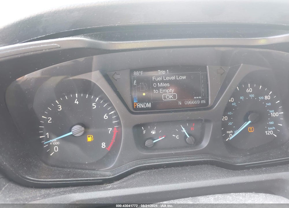 2019 FORD TRANSIT-250 VIN: 1FTYR2ZM3KKB10610
