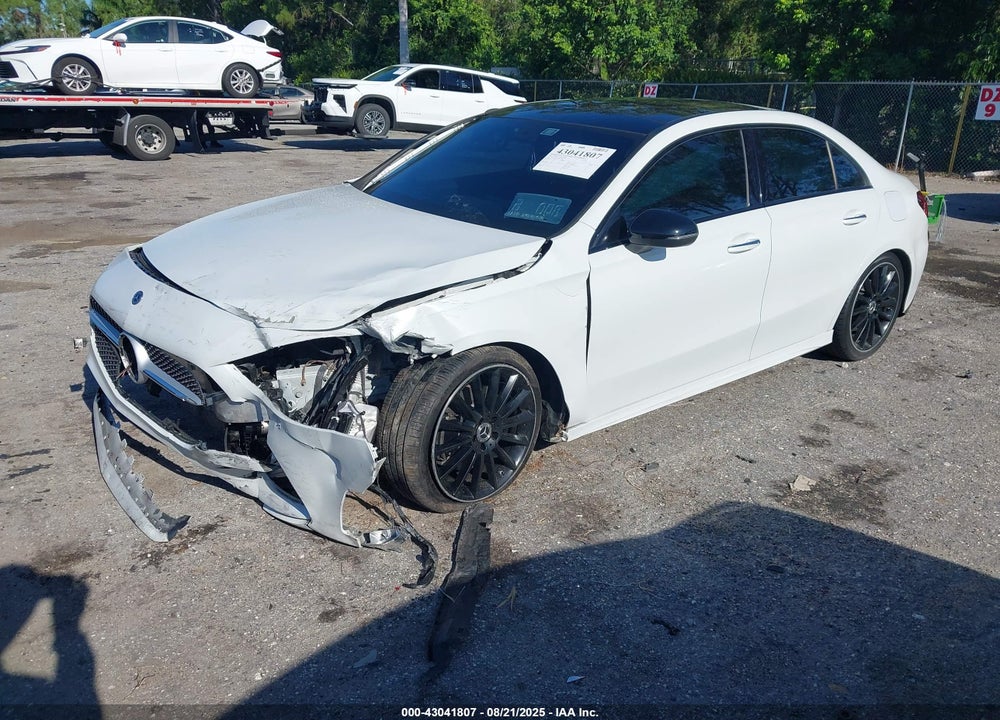 2020 MERCEDES-BENZ A 220 VIN: WDD3G4EBXLW037901