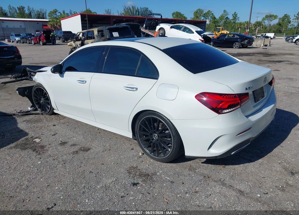 2020 MERCEDES-BENZ A 220 VIN: WDD3G4EBXLW037901