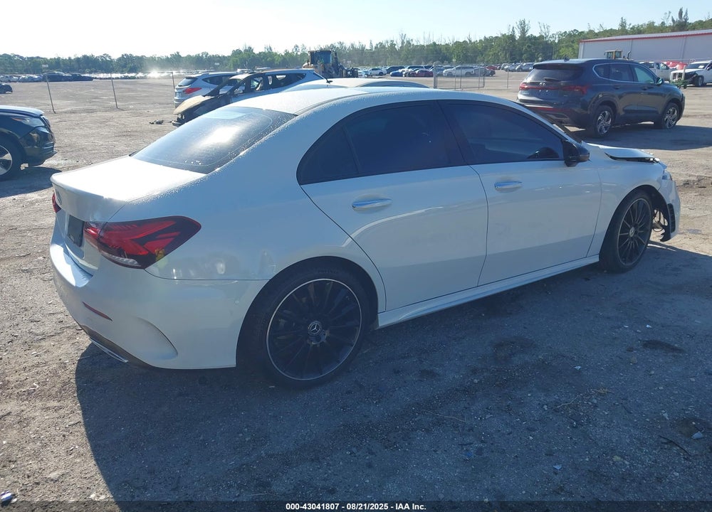 2020 MERCEDES-BENZ A 220 VIN: WDD3G4EBXLW037901