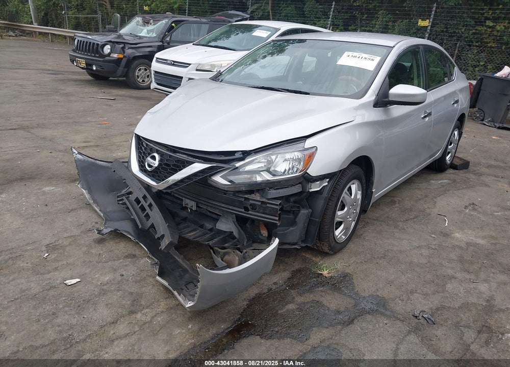 2016 NISSAN SENTRA SV VIN: 3N1AB7AP8GL678823
