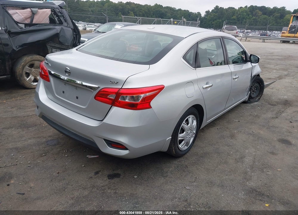 2016 NISSAN SENTRA SV VIN: 3N1AB7AP8GL678823