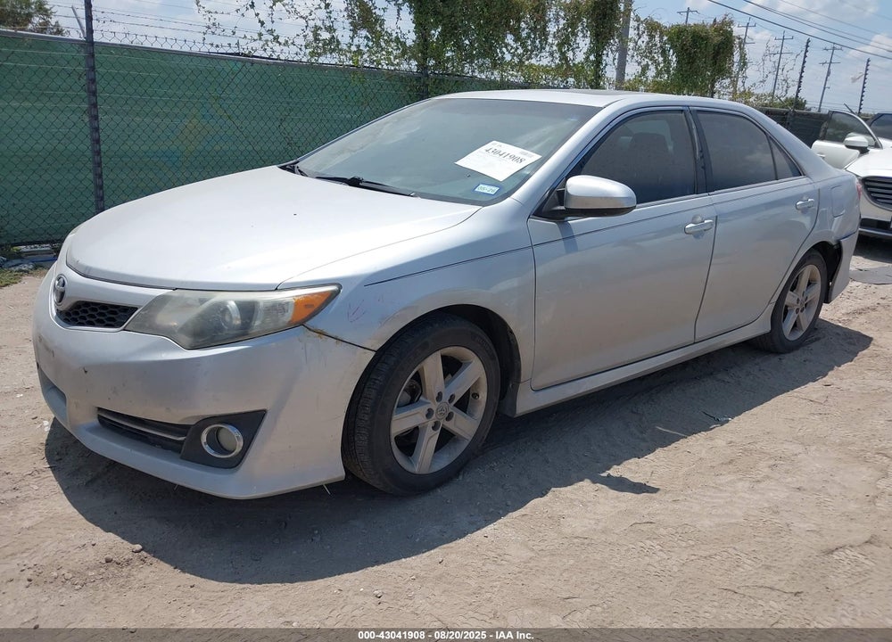 2012 TOYOTA CAMRY SE VIN: 4T1BF1FKXCU038821