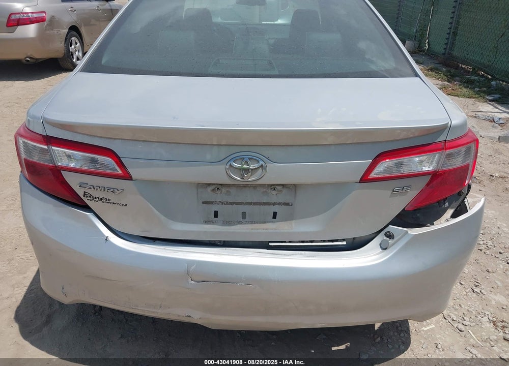 2012 TOYOTA CAMRY SE VIN: 4T1BF1FKXCU038821