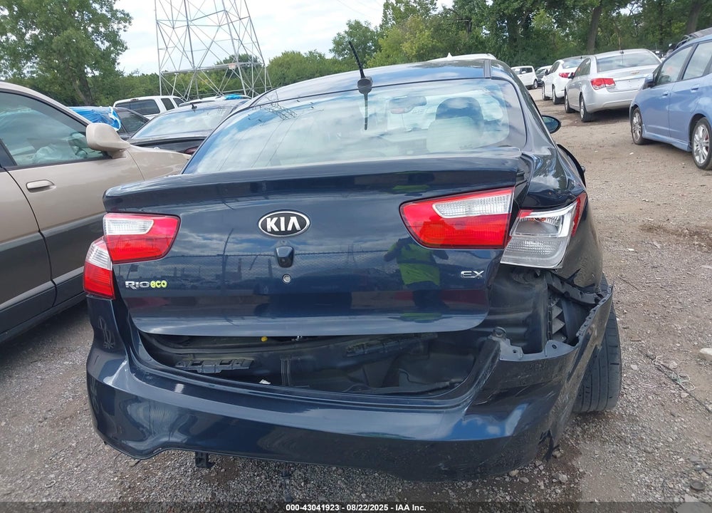 2013 KIA RIO VIN: KNADN4A35D6150057
