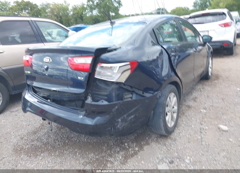2013 KIA RIO VIN: KNADN4A35D6150057