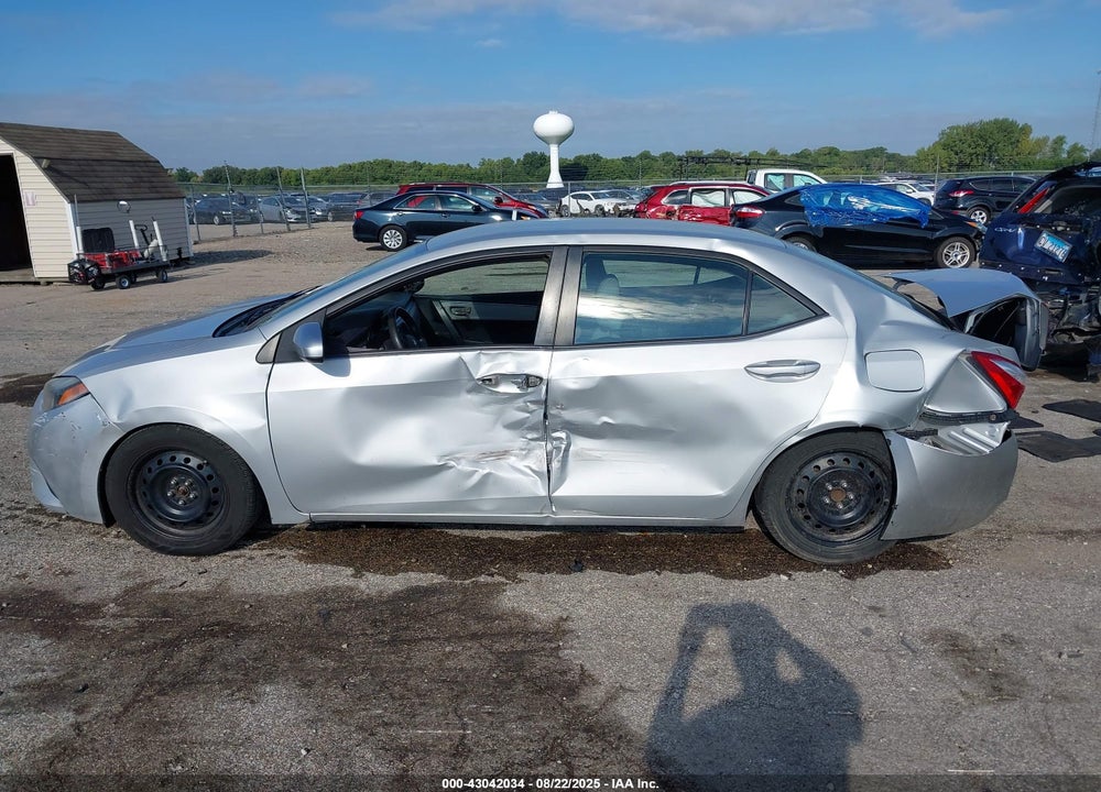 2014 TOYOTA COROLLA VIN: 2T1BURHE2EC047402
