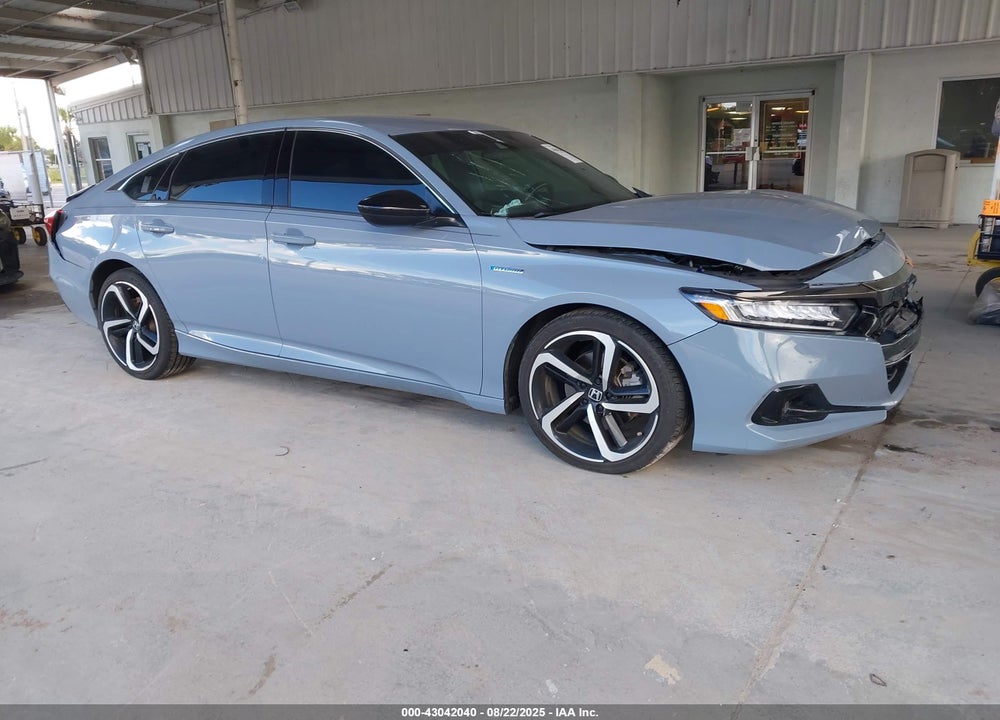 2022 HONDA ACCORD HYBRID SPORT VIN: 1HGCV3F25NA039243