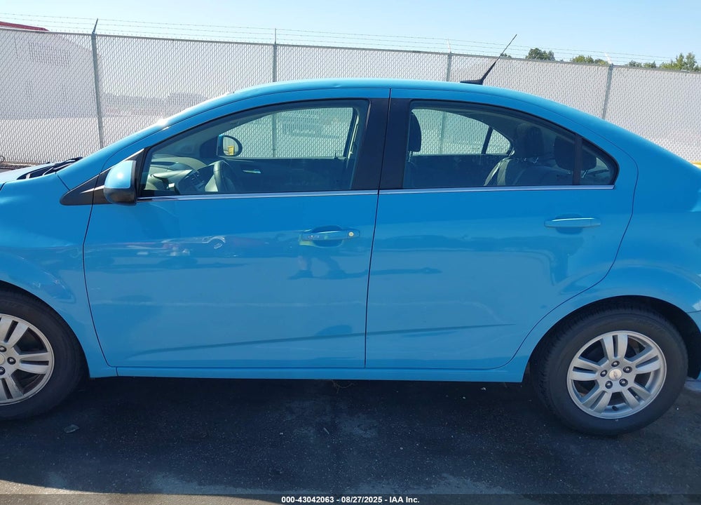 2014 CHEVROLET SONIC VIN: 1G1JC5SH3E4169854