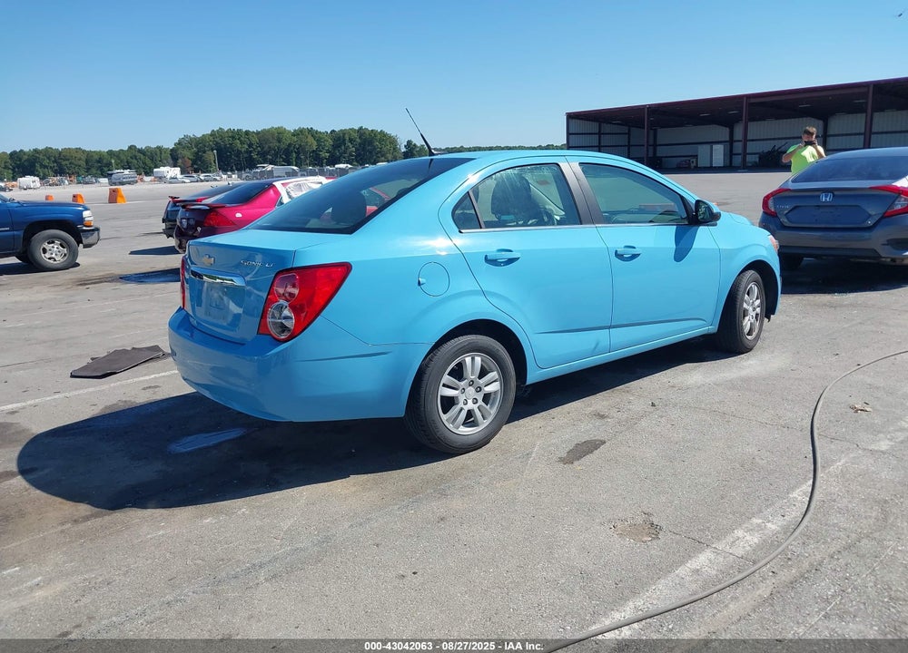 2014 CHEVROLET SONIC VIN: 1G1JC5SH3E4169854