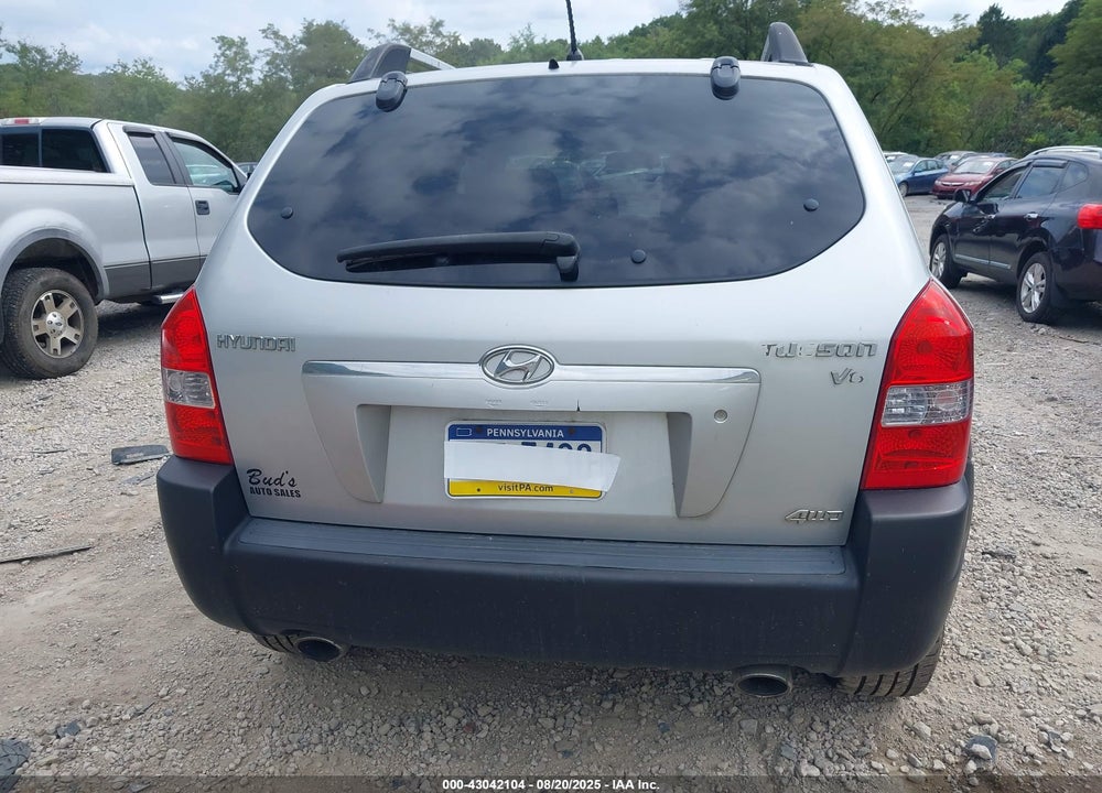 2008 HYUNDAI TUCSON LIMITED V6/SE VIN: KM8JN72D98U844679