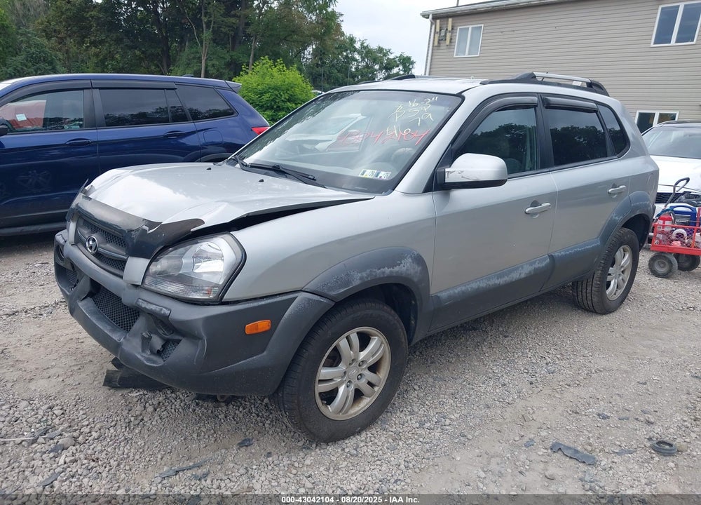 2008 HYUNDAI TUCSON LIMITED V6/SE VIN: KM8JN72D98U844679