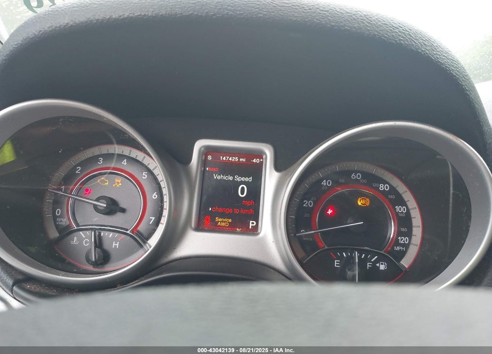 2018 DODGE JOURNEY VIN: 3C4PDDAGXJT450569