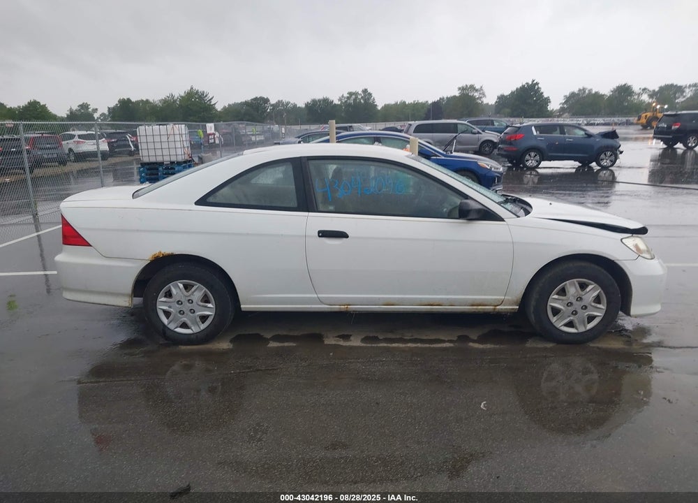 2005 HONDA CIVIC VP VIN: 1HGEM22165L028789