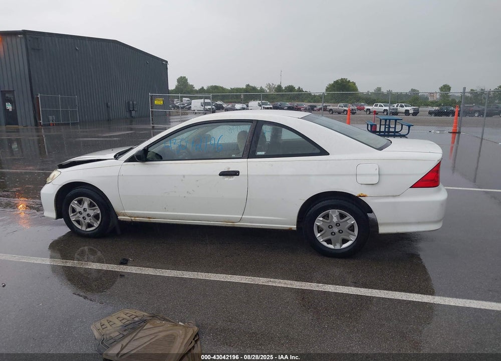 2005 HONDA CIVIC VP VIN: 1HGEM22165L028789