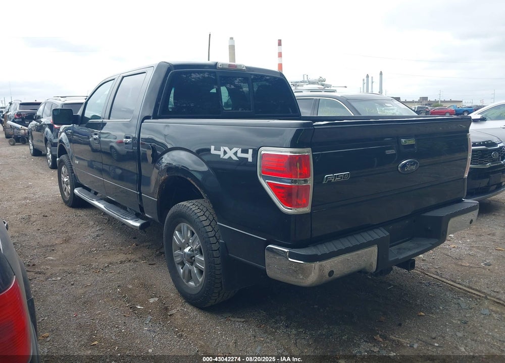 2012 FORD F-150 XLT VIN: 1FTFW1ET7CKD68587