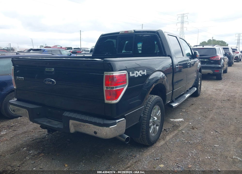 2012 FORD F-150 XLT VIN: 1FTFW1ET7CKD68587