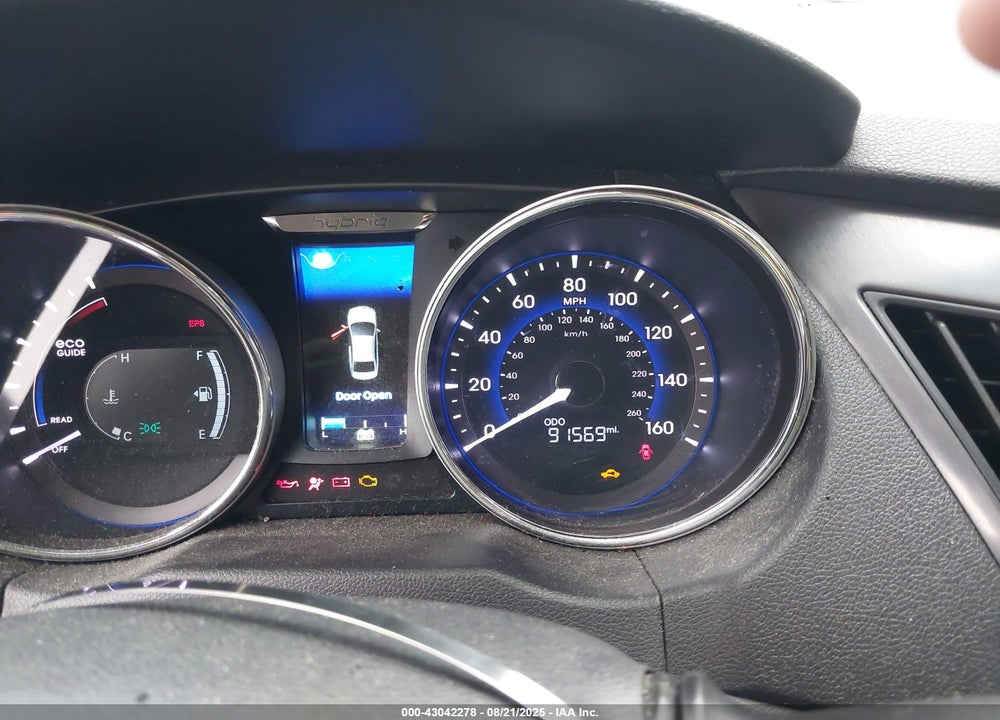 2015 HYUNDAI SONATA HYBRID VIN: KMHEC4A49FA129813