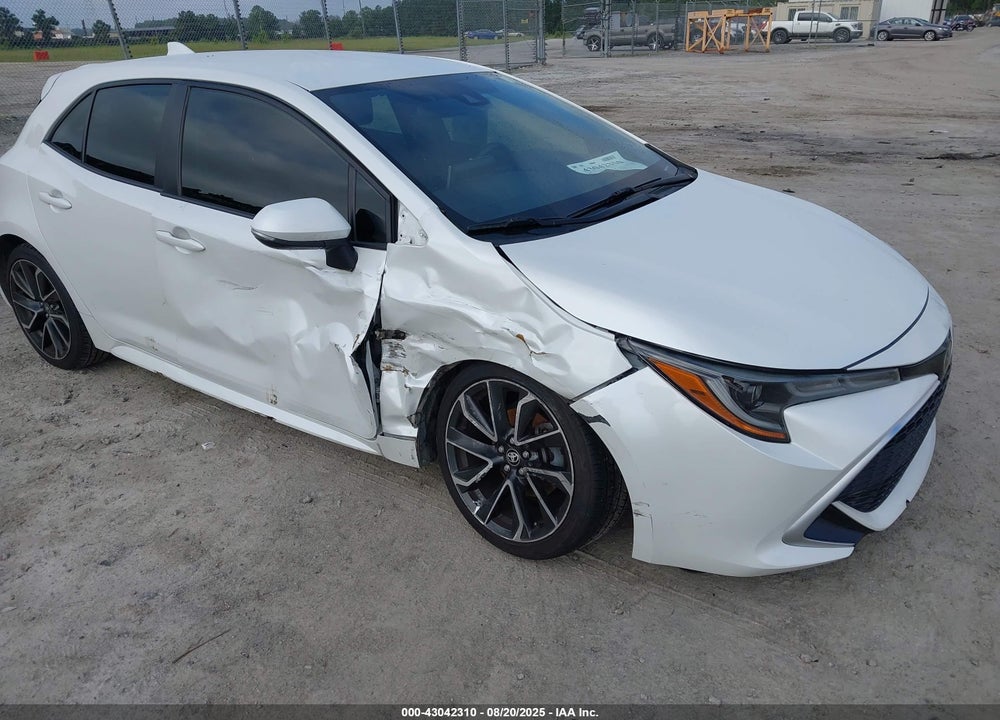2021 TOYOTA COROLLA XSE VIN: JTNC4MBEXM3111074