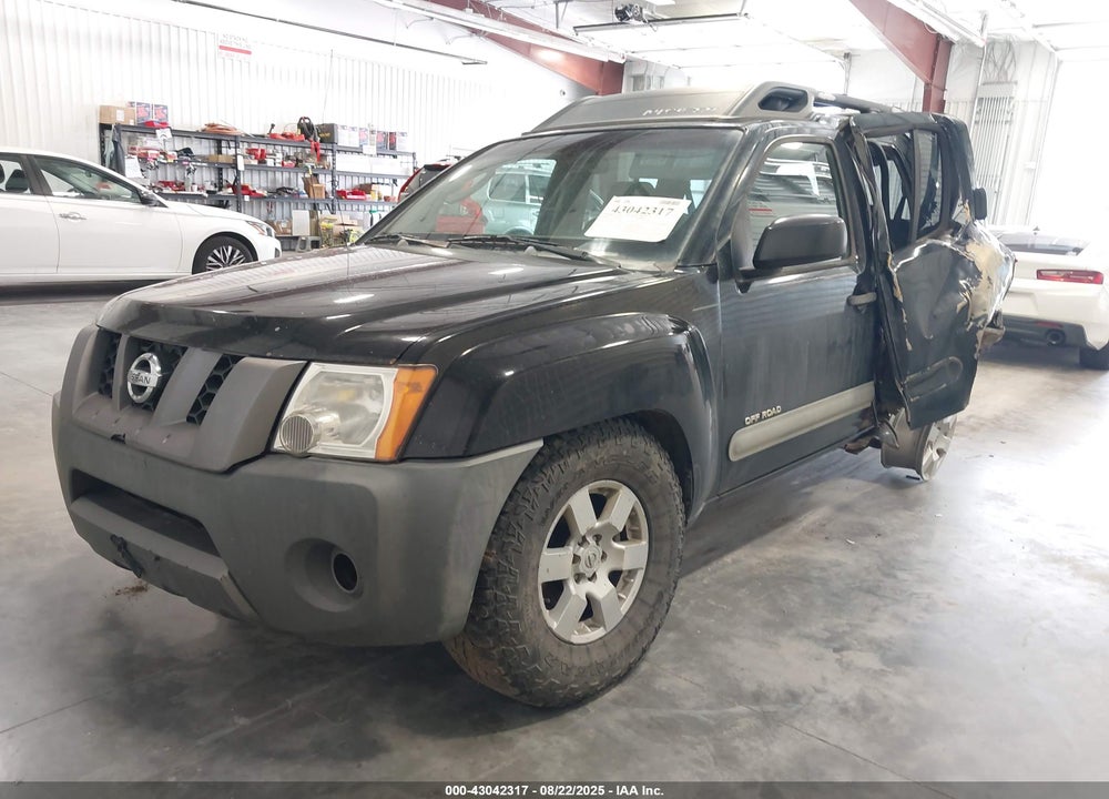 2005 NISSAN XTERRA OFF ROAD VIN: 5N1AN08W75C618383