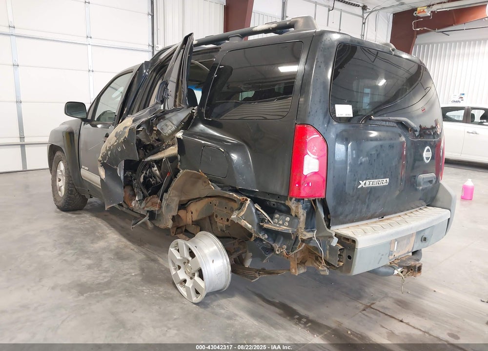 2005 NISSAN XTERRA OFF ROAD VIN: 5N1AN08W75C618383