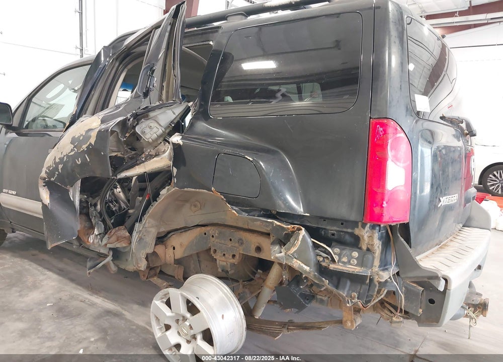 2005 NISSAN XTERRA OFF ROAD VIN: 5N1AN08W75C618383