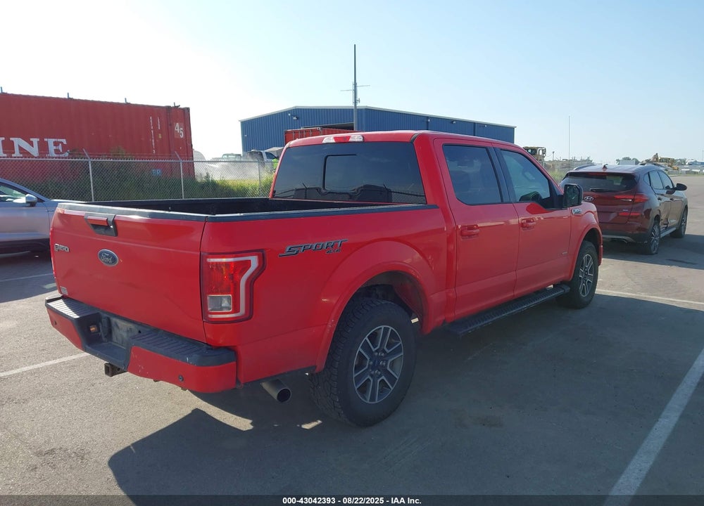2016 FORD F-150 VIN: 1FTEW1EP1GKF18164