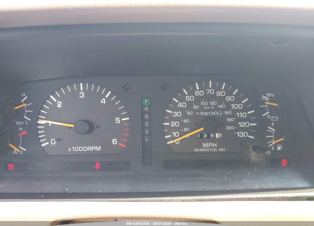 1997 LEXUS LX 450 VIN: JT6HJ88JXV0165712